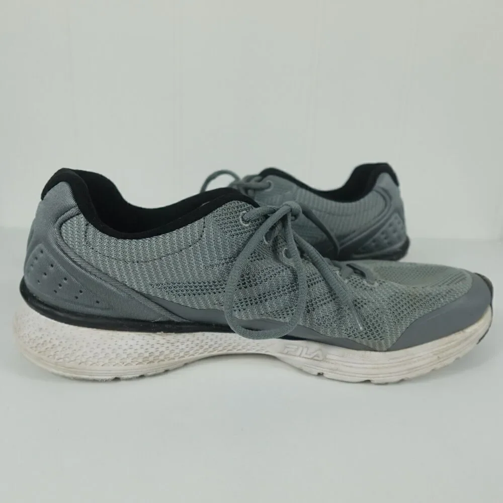 Fila Mens Memory Startup Running Shoes Grey Size 10